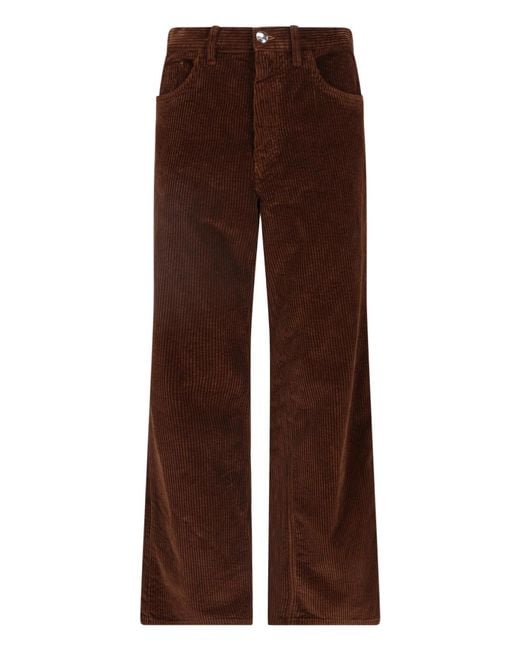 Marni Brown Corduroy Pants for men