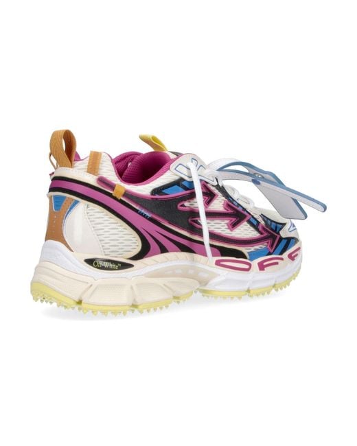 Off-White c/o Virgil Abloh Pink Dynamic Graphic Accents Sneakers