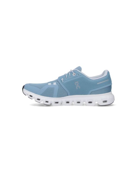 On Shoes Blue "Cloud 6" Sneakers for men
