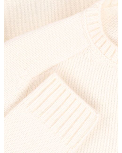 Loro Piana White 'Parksville' Sweater