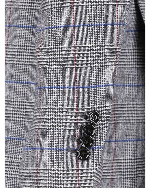Lardini Gray Single-Breasted Blazer for men