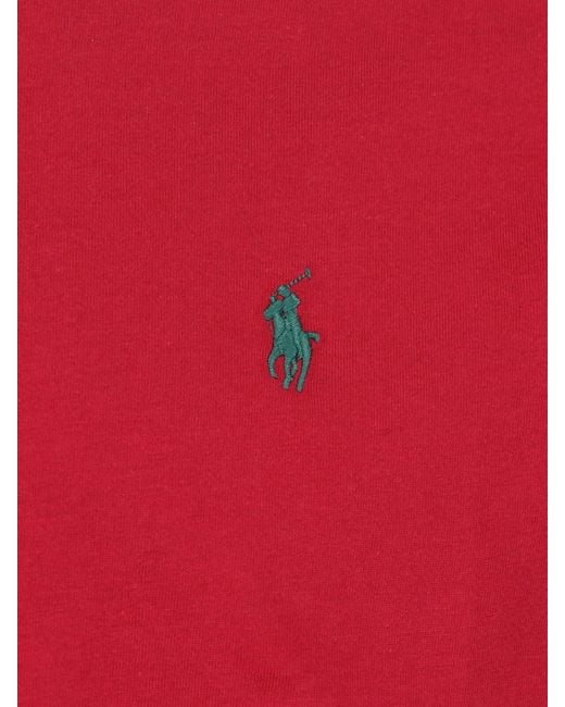 Polo Ralph Lauren Red Logo T-Shirt for men