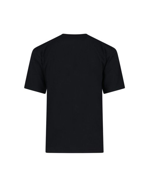 T-Shirt "The End" di Undercover in Black da Uomo