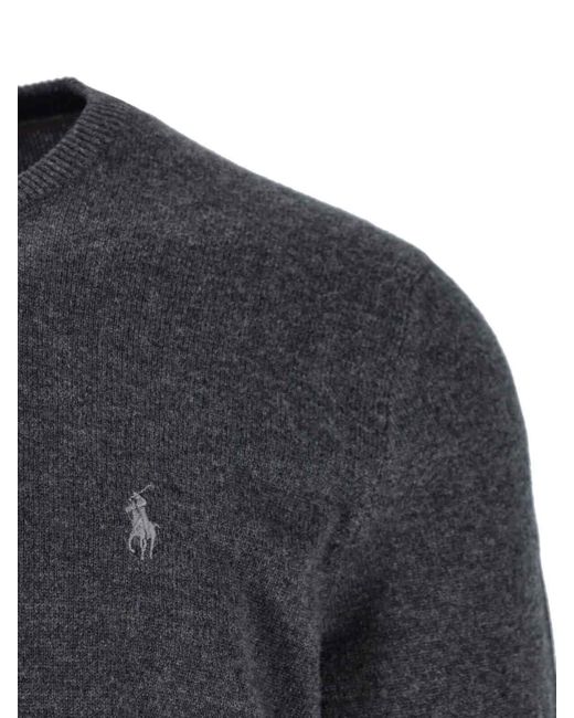 Polo Ralph Lauren Gray Sweaters Wool for men