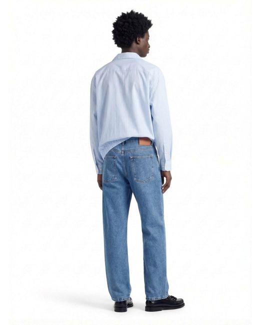 Loewe Blue Cotton Shirt for men