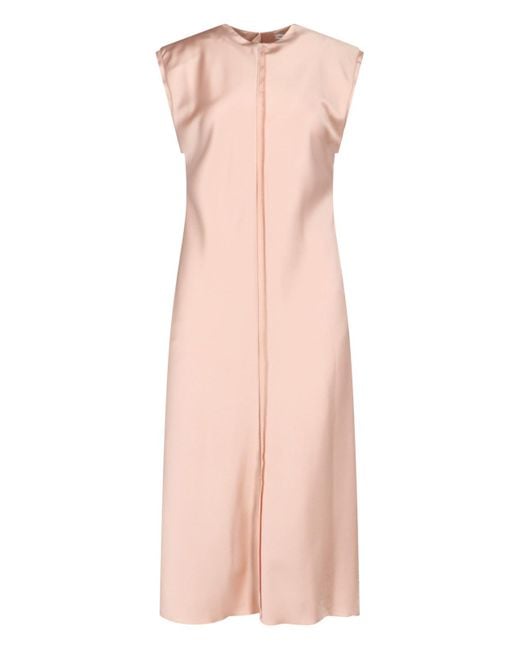 AMI Pink Midi Dress