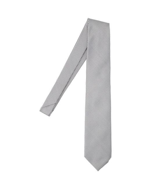 Tom Ford White Lightweight 100% Mulberry Silk Tie for men