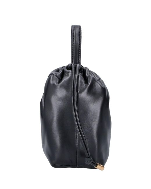 Chloé Black Lamb Leather Crossbody Bag With Leather Lining