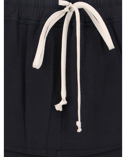 Rick Owens Black Midi Skirt