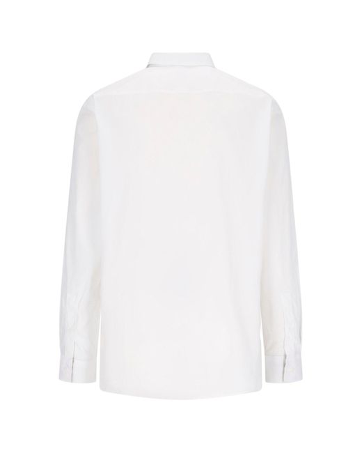 Camicia "Sherfield" di Burberry in White da Uomo