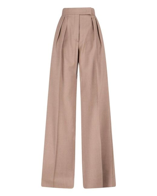 Max Mara Natural Tailored Trousers