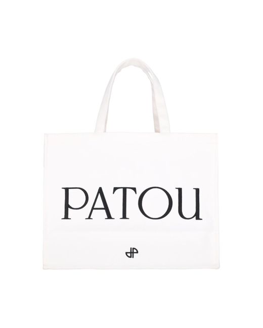 Patou White Bags Main: Cotton
