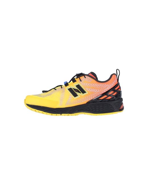 New Balance Yellow Sneakers Synthetic