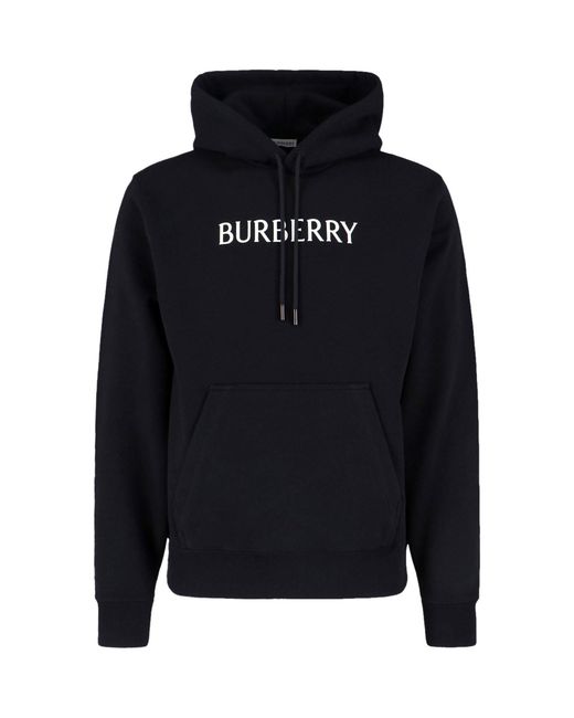 Burberry Black Simon Hoodie for men