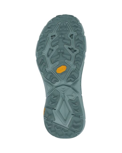 Hoka One One Green Sneakers Fabric
