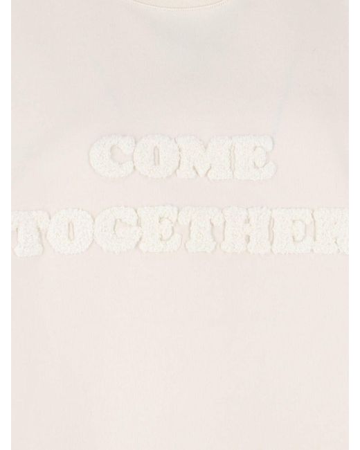 Stella McCartney White T-Shirts And Polos Material 1: Cotton