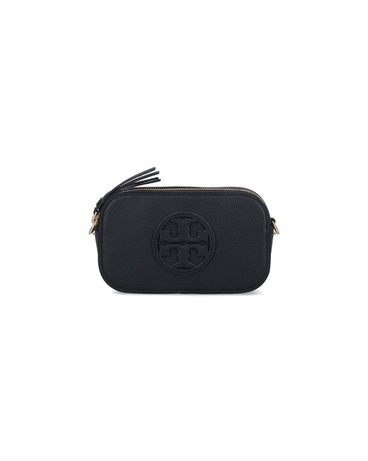 Tory Burch Black Cow Leather Crossbody Bag