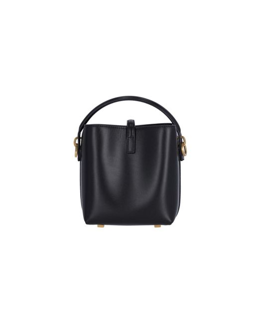 Borsa Secchiello Mini "Le 37" di Saint Laurent in Black