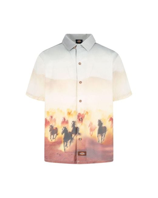 Camicia "Running Wild" di Dickies in White da Uomo
