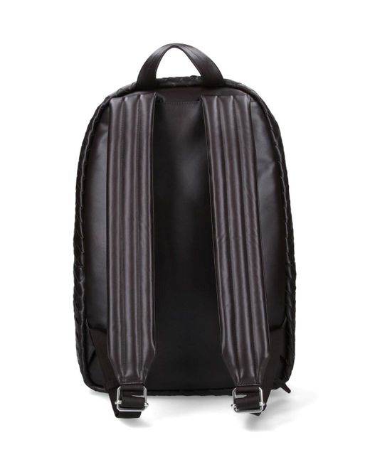 Bottega Veneta Gray 'Intrecciato' Backpack for men