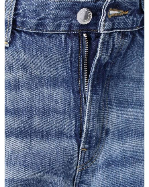 Haikure Blue Straight Jeans "Flora"