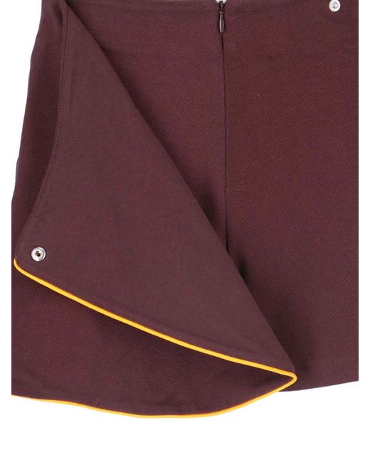 Adidas Purple Mini Skirt 80S