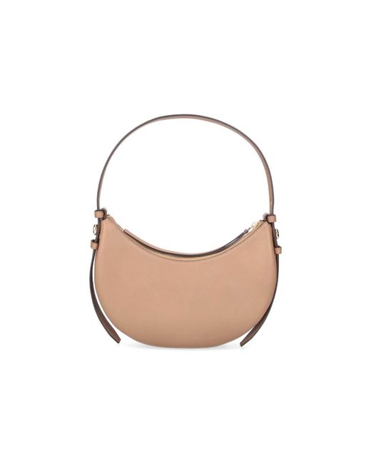 Tory Burch White Shoulder Hobo Bag "Romy"
