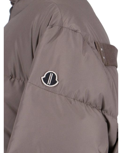 Moncler Brown Padded Down "Cyclopic" Jacket