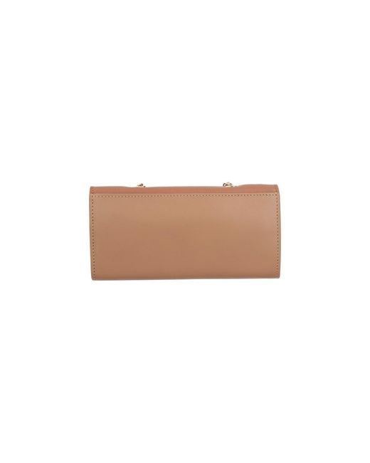 Fendi White Chain Wallet "Ff Diamonds"
