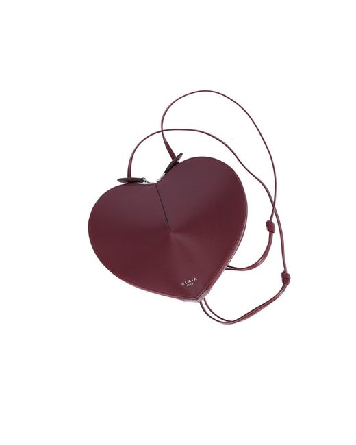Alaïa Purple Mini Bag "coeur"