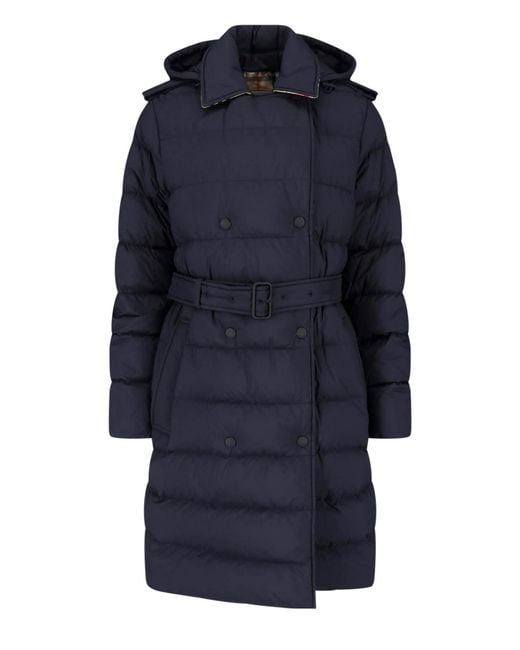 Burberry Blue Padded Jacket