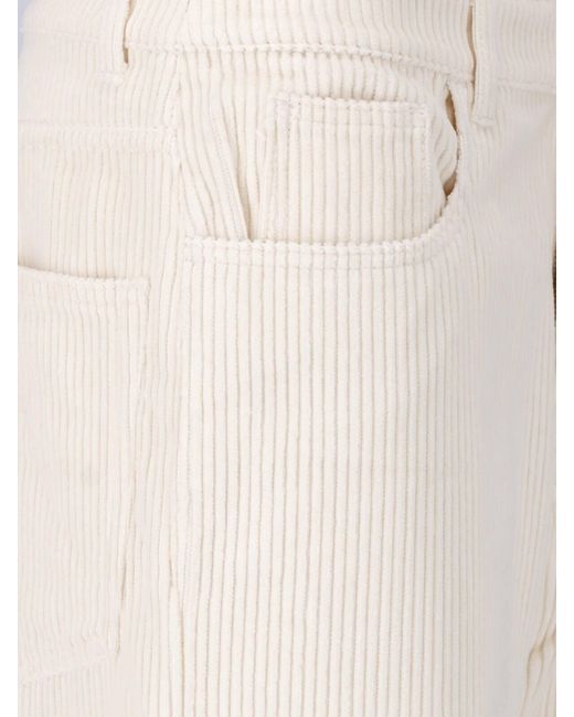 Rohe White Velvet Pants