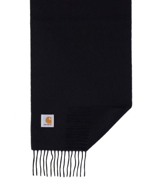 Carhartt Black Logo Scarf for men