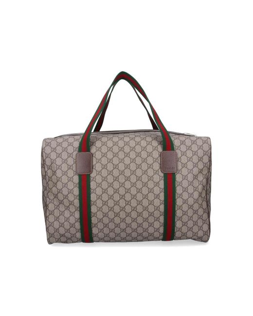 Borsone Da Viaggio di Gucci in Brown da Uomo