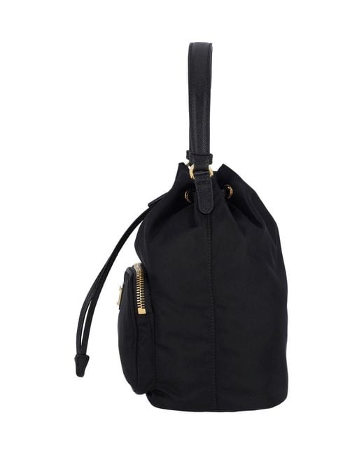 Prada Black Bucket Bags