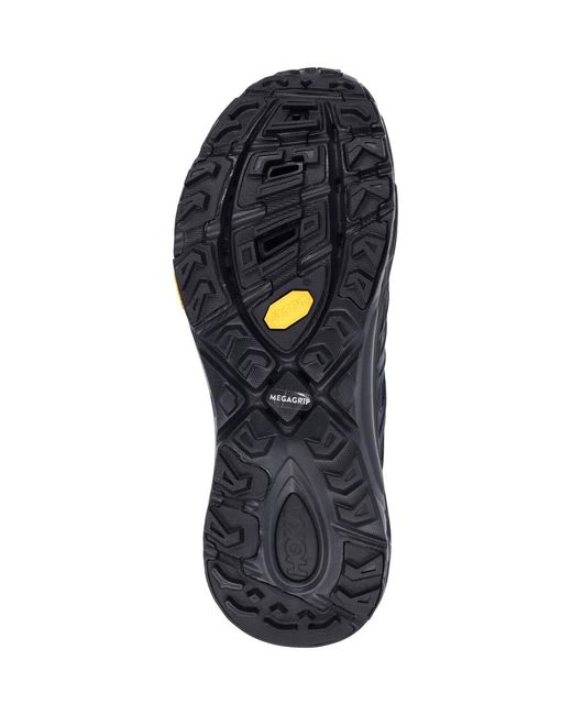 Hoka One One Blue Sneakers Fabric