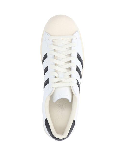 Adidas White Sneakers Leather
