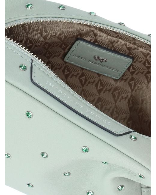Anya Hindmarch Green Important Things Pouch