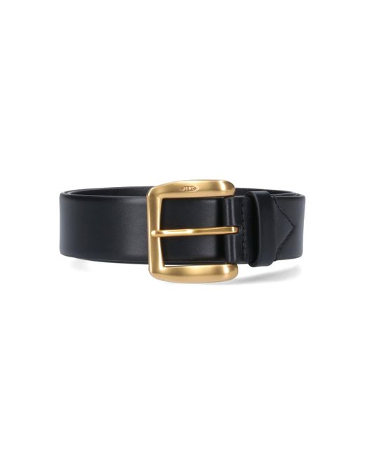 J&m Davidson Black “Bonny” Medium Belt for men