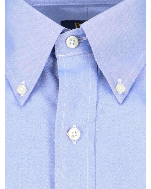 Camicia Button-Down di Polo Ralph Lauren in Blue da Uomo