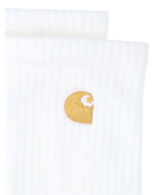 Carhartt White Logo Socks