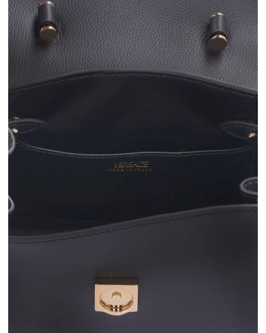 Versace Blue Small Hand Bag 'la Medusa'