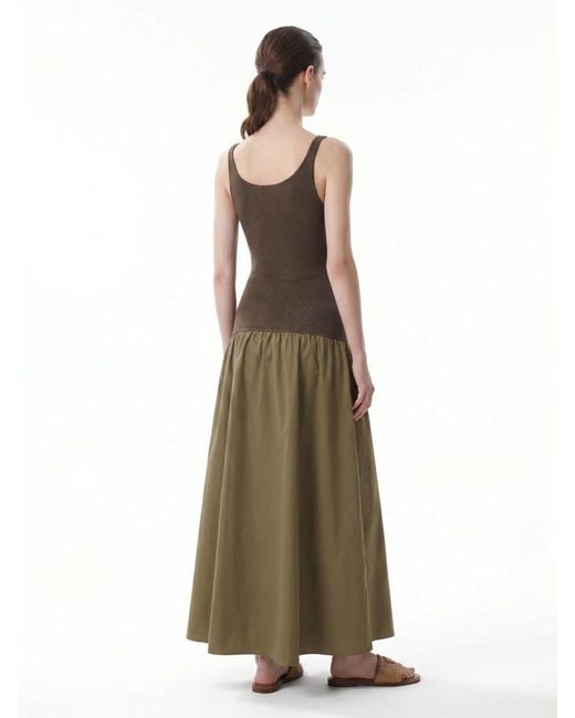 Frankie Shop Natural Maxi Dress "Iliya"