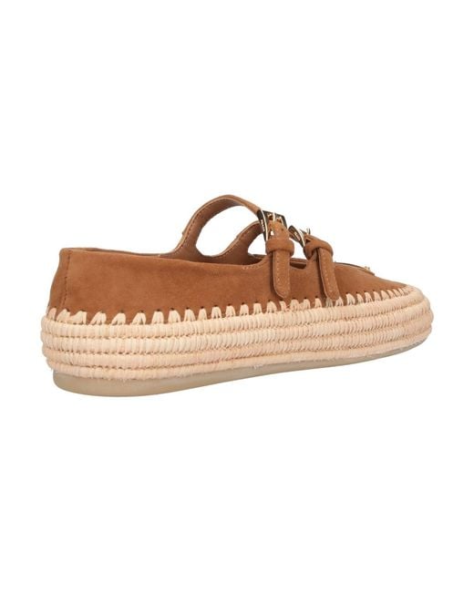 Prada White Suede And Raffia Ballerinas