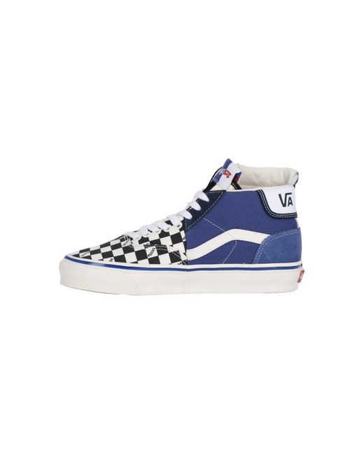 Sneakers Premium "Clash The Wall" di Vans in Blue da Uomo
