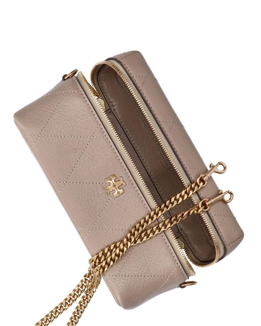 Tory Burch Gray Handbag “Kira Diamond”