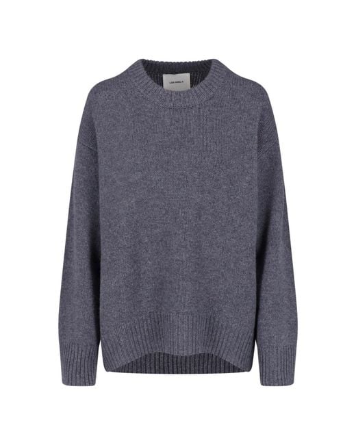 Lisa Yang Blue Cashmere Sweater