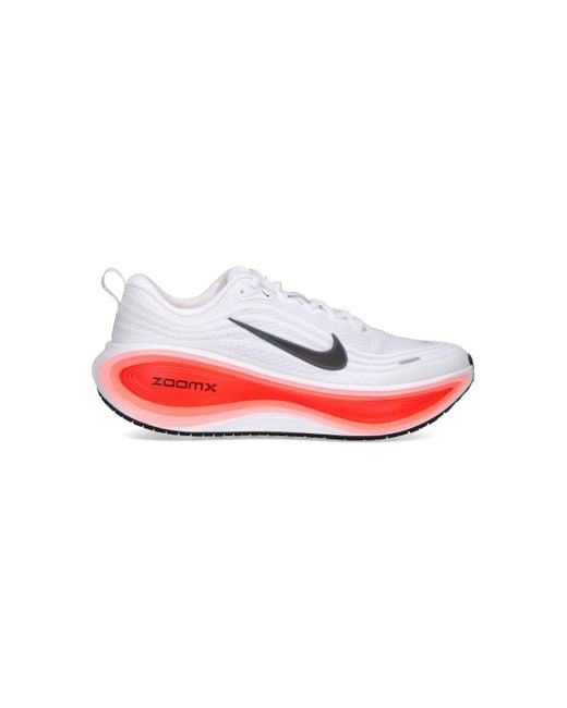 Nike Red Vomero Plus Rubber-Trimmed Mesh Sneakers for men