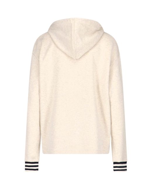 Prada Natural Logo Hoodie