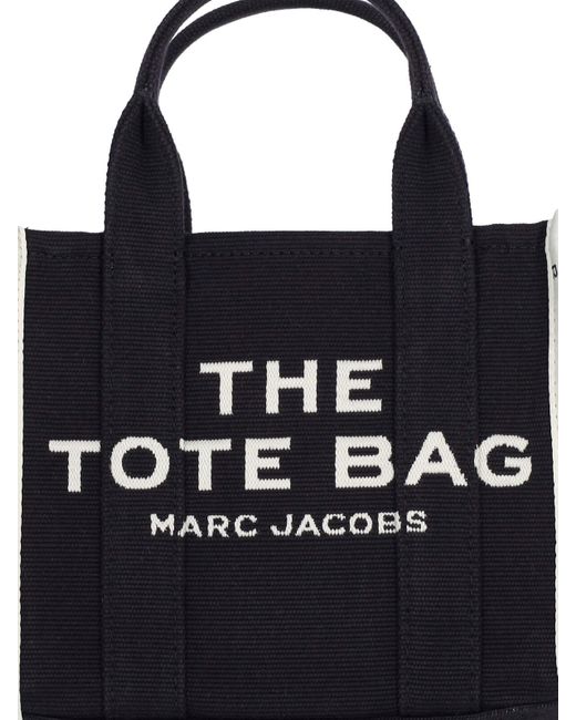 Marc Jacobs Blue Mini Tote Bag 'the Jacquard'